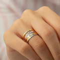 Custom Engraving Name Ring High-end Stainless Steel Jewelry Men's Personalized Customized Rings for Couple Valentines Day Gift